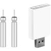 Generico Caricatore galleggiante LIR-425 - Set di ricarica per batterie CR425 ricari