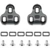 Belnotelt Tacchetti per bici da strada compatibili con Look & RC7, opzioni di galleggiamento 0°/4,5°/9°, antiscivolo, memoria di posizione, piastre per pedali in nylon leggero per scarpe da ciclismo (grigio 4,5