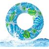 Generico Inner Tubes For Pool | Leaf Print Inflatable Float, Comfortable Swimming