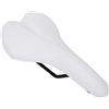 Yechiry Sella per Mountain Bike Comodo Cuscino Antiurto per Bici da Strada e Biciclette a Scatto Fisso, Pelle PU Ergonomica, Impermeabile e Resistente (WHITE)