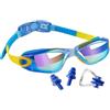 Generico Kids Swim Goggles - Electroplating PC Anti-Fog Water Glasses for Pool