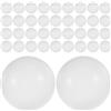 FRCOLOR 100 Pezzi Palline Bianche da Ping Pong in Plastica Alta Elasticità per Giochi All'aperto e Uso Scolastico, per Allenamento e Divertimento Notturno