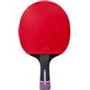 uoXHFdh Racchetta da ping pong con piastra in legno puro a 7 strati, racchetta for principianti(Short Handle)
