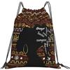 Generic Zaino con Coulisse Black Womens 01 Sacca da Palestra Leggero Sacchetta Sportiva Impermeabile Drawstring Backpack per Spiaggia Unisex Viaggi