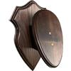 Hi Life Living Nature Scudo di Legno per Trofeo muflone. Pannello. Corna. Caccia. 32x20cm 030702