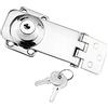 LLOOPK 100 * 30 Serratura Hasp Scrocco Serratura del Cassetto Porta dell'Armadio Semplice Serratura della Porta Nave Yacht Veloce