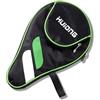 yotutun Custodia per Racchetta da Ping Pong, Custodia Protettiva con Scomparto per Racchette per 1 Racchette e 3 Palline Borsa Impermeabile per Racchette da Ping Pong con Cerniera