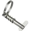 LLOOPK Quick Pin Automatic Locking Pin Yacht Accessories Safety Pin Tongue Lock 316 Stainless Steel Marine Hardware Boat Accessories