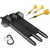 Generico Darts Case, Steel Tip, Soft Tip, Portable Storage, Lock Buckle