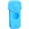 Stylebest Custodia protettiva per fotocamera sportiva, custodia in silicone resistente con doppia sicurezza per One X2, adatta per attività all'aperto, flessibile e facile da pulire, Insta360 Uno X2