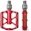 Caswynlife Pedali per bici a sgancio rapido con 3 cuscinetti per bici pieghevoli, corpo in lega con 12 punte antiscivolo, albero Cr-Mo, design facile da piegare, per pendolari compatibili con Brompton