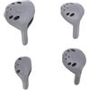 Omquot Set di copritesta per mazze da golf in TPE ad alta elasticità per resistere alla polvere e facile da riporre, 4 set per una copertura completa