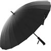 Generic XYNSNDB Ombrello Ombrello da Golf Ombrello da Bastone da Lavoro retrò con Manico in Legno 24 Ossa Ombrello ventilato con baldacchino Antivento (Blu : Blu)