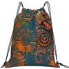 Generic Zaino con Coulisse Steampunk 01 Borsa con Coulisse Pieghevole Sacchetta Sportiva Resistente Drawstring Backpack per Scuola Viaggi Vacanze
