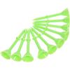 FRCOLOR 10 Pezzi Tee da Golf Professionali in ABS Resistente, Picchetti per Palline da Golf Facili da Trasportare e Conservare, Accessori per Allenamento All'aperto