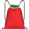Generic Zaino con Coulisse Watermelon Sacca da Palestra Resistente Sacchetta Sportiva Grande capacità Drawstring Backpack per Viaggi Spiaggia Scuola