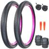 WEEROCK Confezione da 2 pneumatici di ricambio pieghevoli da 20 x 2,0 pollici per mountain bike per bambini, bici da pendolare (2 pneumatici e 2 camere d'aria)
