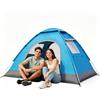Hingue Tenda da Campeggio 2 Persone Pop Up Pieghevole, Tenda Impermeabile Leggera con Doppia Porta e Doppie Finestre, Protezione dal Sole, per Trekking, Escursionismo, Spiaggia e Outdoor