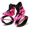 CYHTYM Kangaroo Scarpe da Rimbalzo Scarpe da Canguro Fitness rimbalzanti per Uomo e Donna Stivali da Luna, utilizzati per Esercizi aerobici e intrattenimento brucia Grassi(Pink Black,XL(39-41))