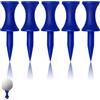 ikBrtaiay 100 tee da golf in plastica, blu, 32 mm, riutilizzabili