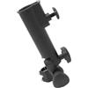 FRCOLOR Portaombrelli per Golf Cart in Plastico Nero Resistente alla Ruggine Manico Arrotondato Compatto per Carrelli da Golf e Borse