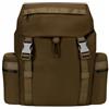 Vseutiac Zaino Unisex Rucksack Compatto Ma Capiente con Supporto Ergonomico Ripartizione Peso Ottimale Materiale Nylon Adatto per Passeggiate Ufficio E Viaggi, Marrone, Marrone Giallastro