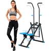 Generic Scalatore verticale per palestra domestica, step pieghevole, manubrio regolabile, attrezzatura cardio a basso impatto per allenamento gambe, core e glutei, monitor LCD, capacità 136,1 kg