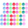 Mikikit 50 Pezzi Palline e Decorazioni Senza Cuciture Colorate in Pp da Ping Pong da 40mm Colore Casuale per Giochi di società per Feste e Locali di Intrattenimento
