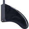 Omquot Pinna per tavola da surf, pinna per coda da longboard, durevole, stabile, materiale in TPU, rispettoso dell'ambiente, per tavola da paddle