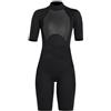 Generic Muta da Donna a Maniche Corte 2MM per Immersioni, Surf e Sport Acquatici - Neoprene con Protezione Solare UPF50+ (L)