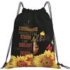 Generic Zaino con Coulisse Black Womens 05 Borsa con Coulisse Resistente Sacchetta Sportiva Grande capacità Sacca da Palestra per Spiaggia Viaggi Scuola