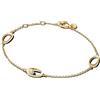 PANDORA 14k Gold-Plated Bracciale con perla bianca trattata freshwater coltivata