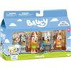 Rocco Giocattoli Bluey Action Figure Let'S Play Chef - 4 Personaggi Let's Play Chef