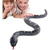 Generico Snake Plush, animale di peluche di serpente,Prop gigante di cobra gigo - 39 pollici di peluche ripieno roba realistica serpente cobra scherzo giocattolo per il compleanno dei bambini