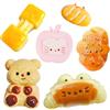 MLPKOI 6Pcs Kit Taba Squishy, Mochi Squishy Giocattoli da Schiacciare, Cute Fufu SSquishy Divertente Animali Giocattoli da Spremere, Squeeze Toys sSquishys Giocattoli, Toys Anxiety Relief Per Adulti