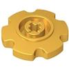 XYEIUGO 57520 Ruota Technic, Ruota a Catena Piccola, 50 Pezzi GDS-1092-compatibile con Lego Mattoncini da Costruzione, Colore Or métallisé