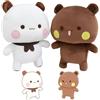 Lotvic 2 peluche Bubu Dudu, 21 cm, orso panda, Bubu Dudu (B)