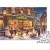 XiaopangXY Snowy Street Puzzle per Ragazzo e Ragazza 1000 Piece Recyclable Xmas Toy Shop Jigsaw Puzzle Divertente e Stimolante Family Game Ottima Idea Regalo per Child's Birthday 38x26cm/1000pcs