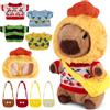 Mineup Capybara Peluche, 23cm Peluche Capybara Bambola, simpatico capybar in peluch, Realistico Giocattolo Morbido Capibara, Giocattolo di peluch Capybar, Regali di Compleanno di Natale per Bambin