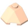 XYEIUGO 13548 Mattone Cuneo Mattone Inclinato a Tre Lati 2x2 50 Pezzi GDS-802 compatibile con Lego Mattoncini da Costruzione Colore Chair clair