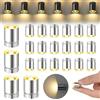 AUAUY 22pz Mini Luce LED a Batteria, Bianco Caldo, LED Decor per Modello