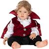 Funidelia | Costume da Conte Dracula per bebè per neonati Halloween, Horror, Dracula, Vampire - Costume per neonati e accessori per Feste, Carnevale e Halloween - Nero
