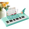 Generico Kinder Keyboard Klavier,37-Tasten Aufladbares Instrument Mit Mikrofon | 2-Spiel-Modi Musikalisches Keyboard Kinder | Für Und Mädchen Zu Weihnachten Und Geburtstag
