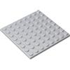 XYEIUGO 41539 Piastra Base Piastra 8x8 10 Pezzi GDS-528 compatibile con Lego Mattoncini da Costruzione Colore Gris blanc