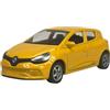 Generisch Welly modello auto compatibile con Renault Clio RS giallo ca 1/60-1/64 1:60 nuovo modello auto 7 cm