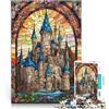 LKASGCBY puzzle 2000 pezzi per adulti Castelli di vetro colorato Gioco impegnativo e gioco in famiglia è ideale come regalo per tutta la famiglia 70x100cm