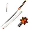 dakomyo Skyward Blade di Legno Cosplay Anime Spada, Kochou Shinobu Samurai Spada, Fan degli Anime, The Special Coltello Bianca Coltello Katana