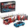 LEGO Technic Bisarca con Auto da Trasportare, Modello 2 in 1, Set di Costruzioni Avanzato, 42098