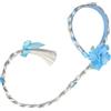 Yardwe Cerchietto per Bambina con Treccia Finta Blu Fiore Accessorio Capelli Morbido e Confortevole per Festa Costume e Performance Design Attraente e Resistente