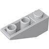 XYEIUGO 4287 Mattone Inclinato 3x1 25° Inverso 50 Pezzi GDS-596 compatibile con Lego Mattoncini da Costruzione Colore Gris blanc